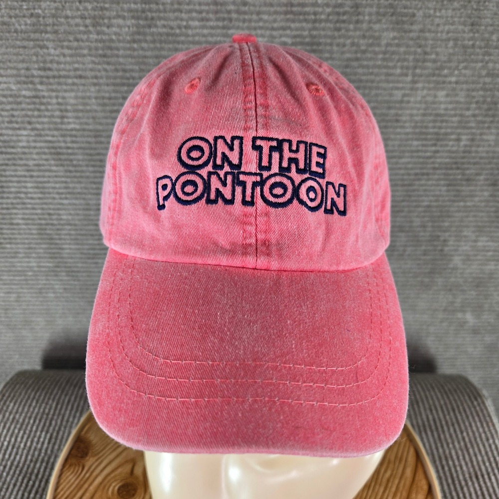 Adams Unisex OS Pink On The Pontoon Friday + Saturday Baseball Hat